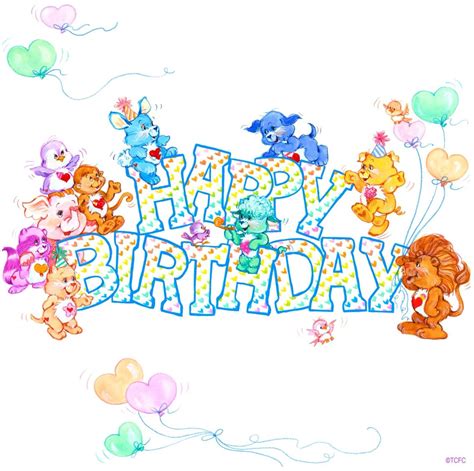 happy bday care bears care bear party care bears cousins