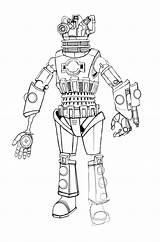 Cyberman Dalek Who Schrab Rowsdowr sketch template