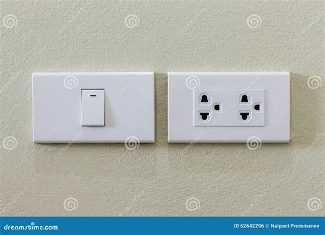 light switch  electrical outlet stock photo image  voltage house