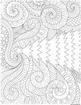 Coloring Adults Swirl Pages Patterned Tree Background Christmas Printable sketch template