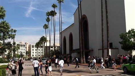 shuttle endeavour flyby  union station  sgv youtube