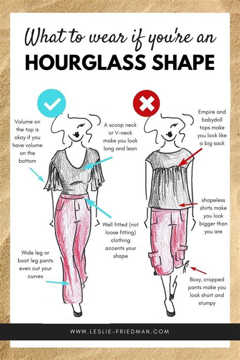 How To Dress An Hourglass Shape • Leslie Friedman Hourglass Outfits