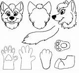 Fursuit Base Drawing Wolf Furry Sheet Reference Head Partial Suit Fursuits Character Drawings Paws Girl Paintingvalley Furries Choose Board sketch template