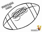 Coloring Football Pages Printable Popular sketch template