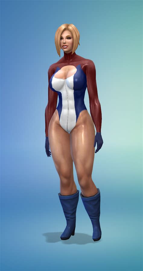 [sims 4] Powergirl Suit Downloads The Sims 4 Loverslab