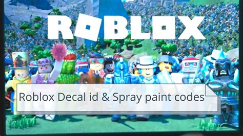Roblox Decal Image Id S Spray Paint Codes Enhau