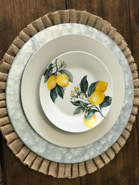 dollar tree lemon plates decorative plates plates