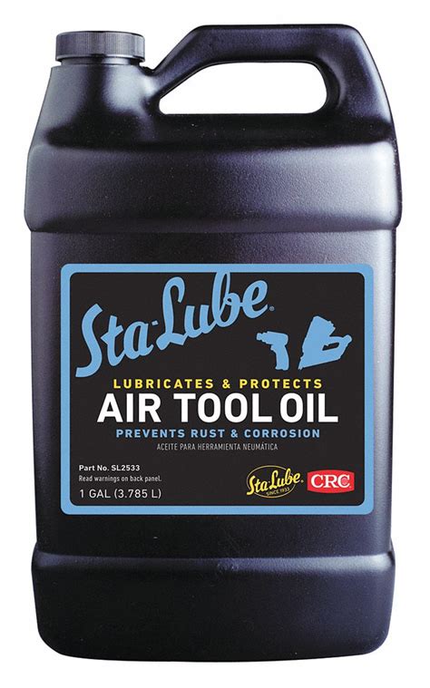 sta lube petroleum  air tool oil mzsl grainger