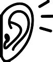 listen listening icon png  svg vector