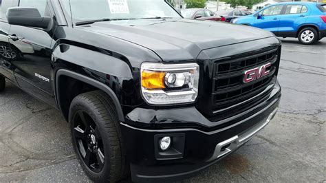 gmc sierra  truck    miles blacked  youtube