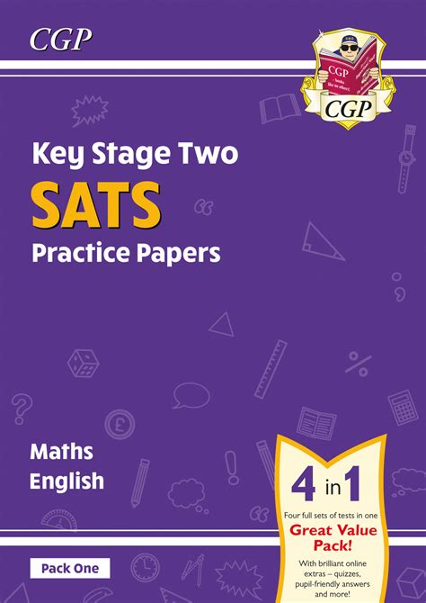 ks maths english sats practice papers pack