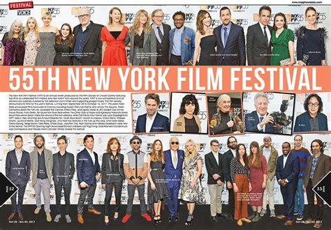 55th New York Film Festival Festival Mag The Weekly