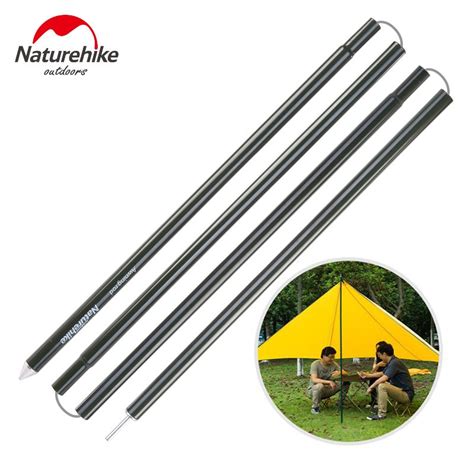buy naturehike  sturdy aluminium alloy awning rod outdoor support pole