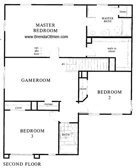 bedroom upstairs house plans  bed house plan  optional fourth bedroom  upstairs