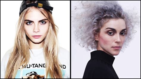 supermodel cara delevingne opens up about dating st vincent music feeds