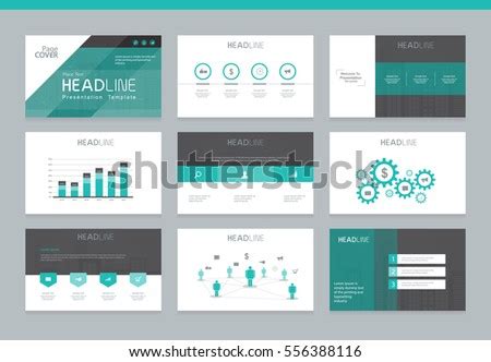 page layout design template  brochure stockvector