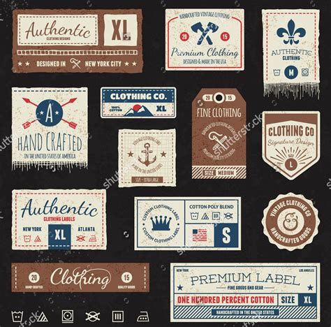 clothing labels template understand  background  clothing labels template  ah studio