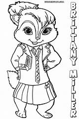 Chipettes Coloring Pages Colorings sketch template
