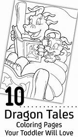 Coloring Dragon Tales Pages Kids Printable Birthday Adult Sheets Colouring Choose Board Book Books sketch template