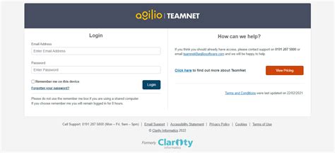 clarity team net login  teamnetclaritycouk gpteamnet login