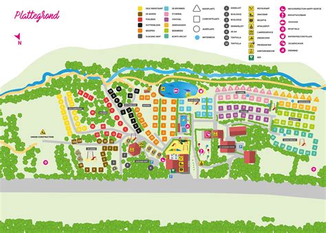 plattegrond de witte berg