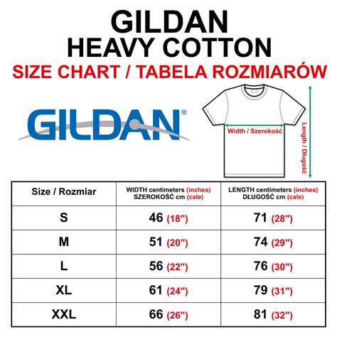 gildan heavy cotton  shirt size chart arts arts