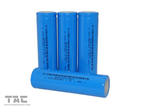 lithium iron phosphate battery ifr  lifepo mah  flashlight