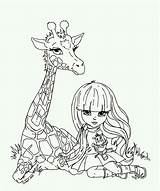 Jadedragonne Giraffe Dragonne Cutie Digi Precious Coloriages Thérapie Popular sketch template