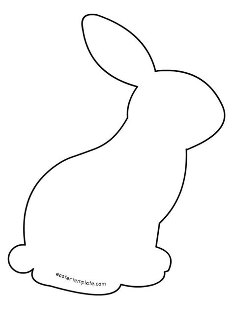 easter bunny templates printable    hands  amazing