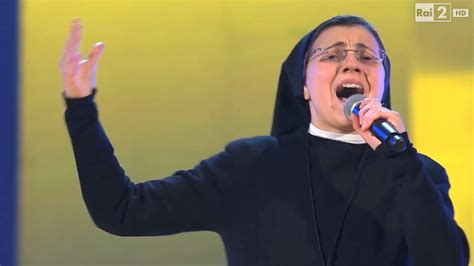 why we find the idea of a singing nun so comic and so