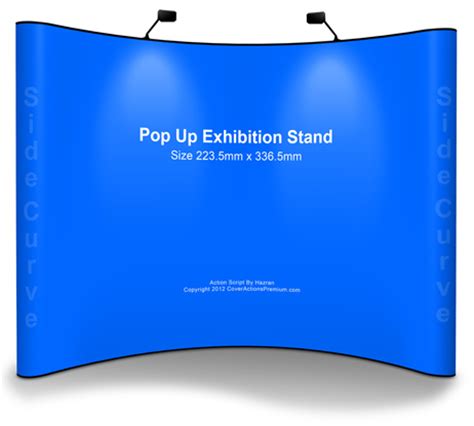 pop  exhibition stand mockup cover actions premium mockup psd template