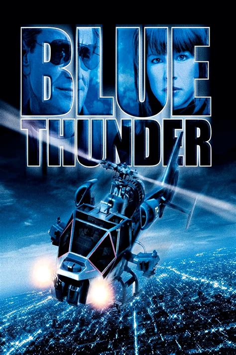 blue thunder   poster  tpdb