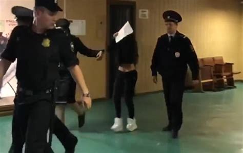 russian model is locked up for offering sex to two policemen daily