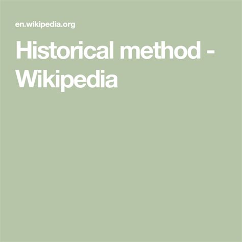 pin  historical methods