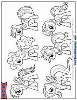 Pony Little Coloring Pages Friendship Girls Magic Equestria Mlp Craft Drawing Unicorn Kids Da Colouring Printable Rainbow Books Dash Color sketch template