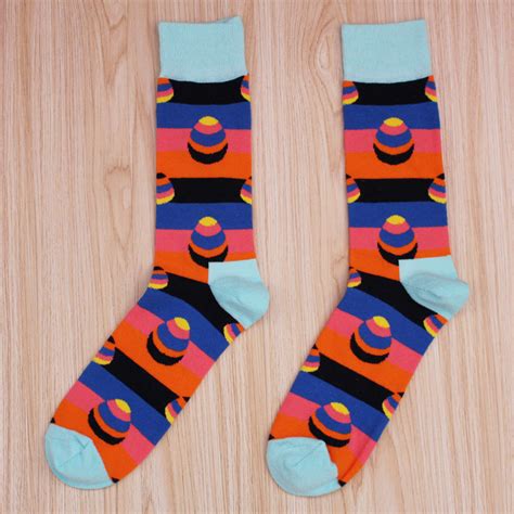 happy socks swedish egg bar cotton jacquard mens socks perfect quality clothing  trend