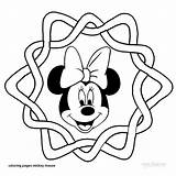 Mickey Pages Mouse Coloring Face Head Getcolorings sketch template