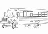 Bus sketch template