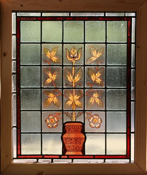 Antiques Atlas Antique Stained Glass Windows Urn Of