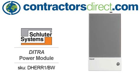 ditra heat module  contractors direct youtube