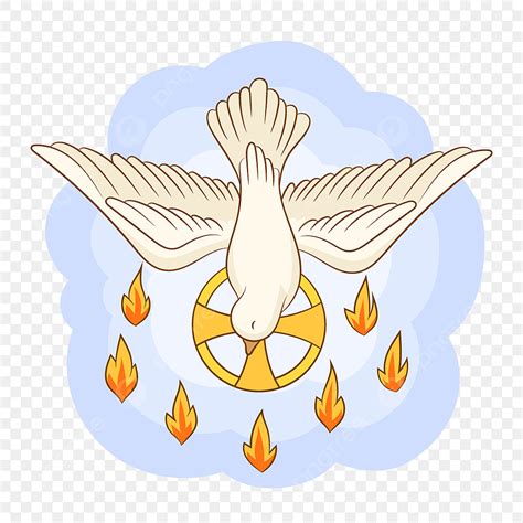 simbol roh kudus suci roh merpati png  vektor  background