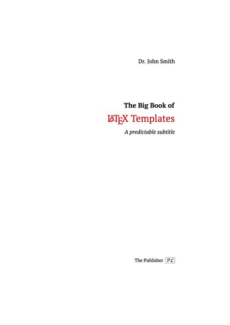 latex templates title pages  regard  report front page template