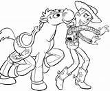 Coloring Woody Toy Story Pages Buzz Print Colouring Drawing Clipart Sheriff Bullseye Lightyear Getdrawings Library Popular Coloringtop Sid sketch template