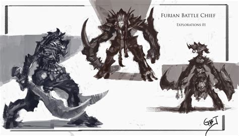 furian commander  giby joseph  deviantart concept art fantasy creatures deviantart