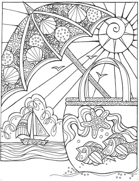 summer coloring pages   print summer coloring pages gambaran