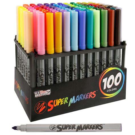 super markers set   unique colors universal bullet point tips walmartcom walmartcom