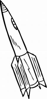 Rocket Ship Coloring Cliparts Pages Clipart Computer Designs Use sketch template