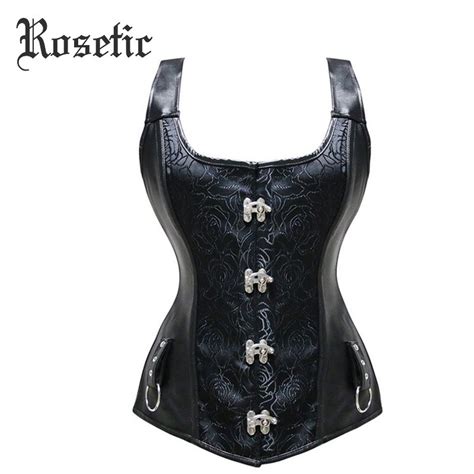 buy rosetic bustier corsets women short belts