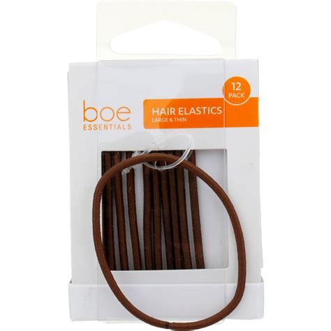 brilliant basics large thin hair elastics  pack big