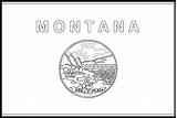 Montana Flagsweb sketch template
